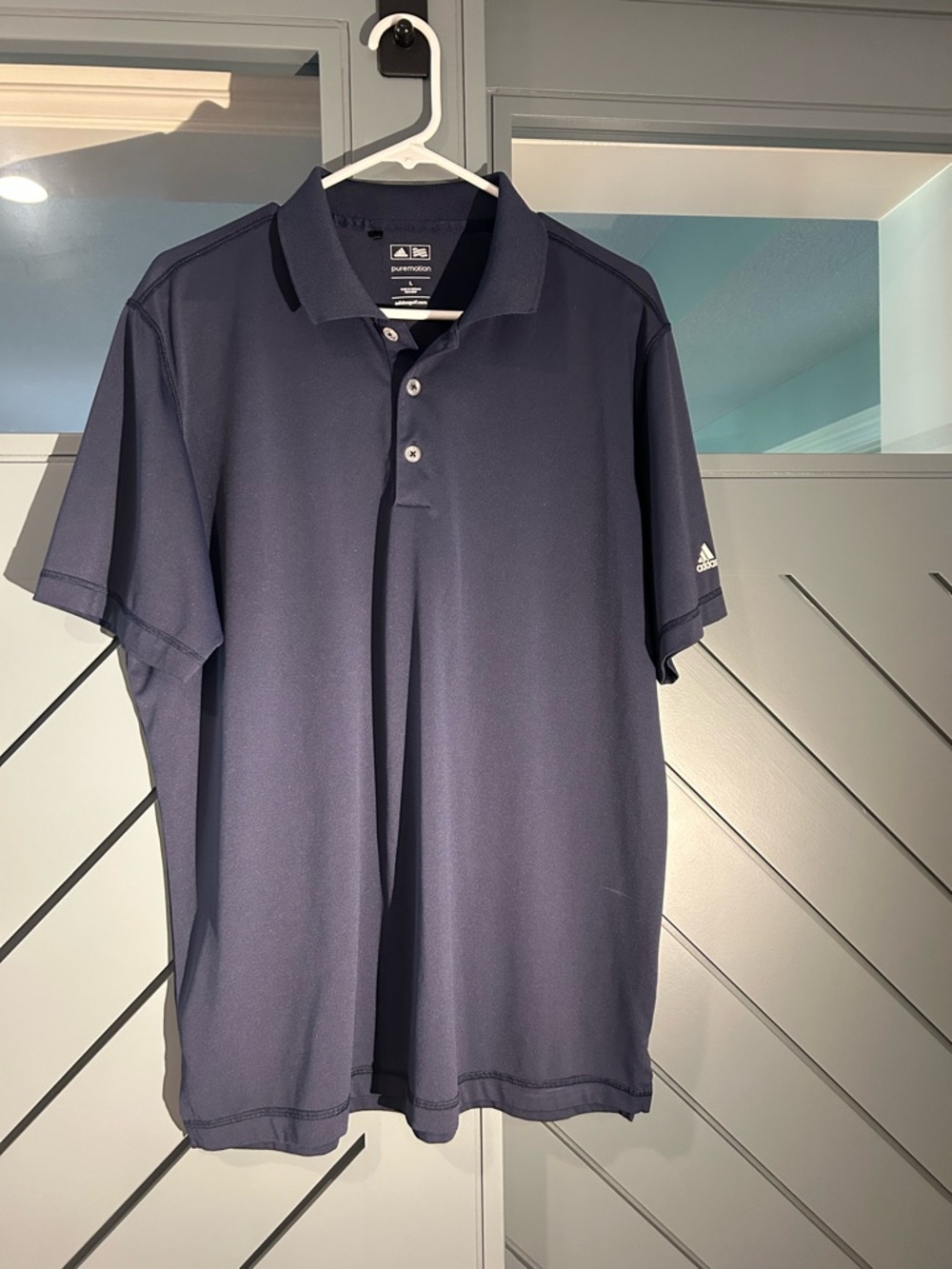 adidas Men’s Navy Blue Golf Polo